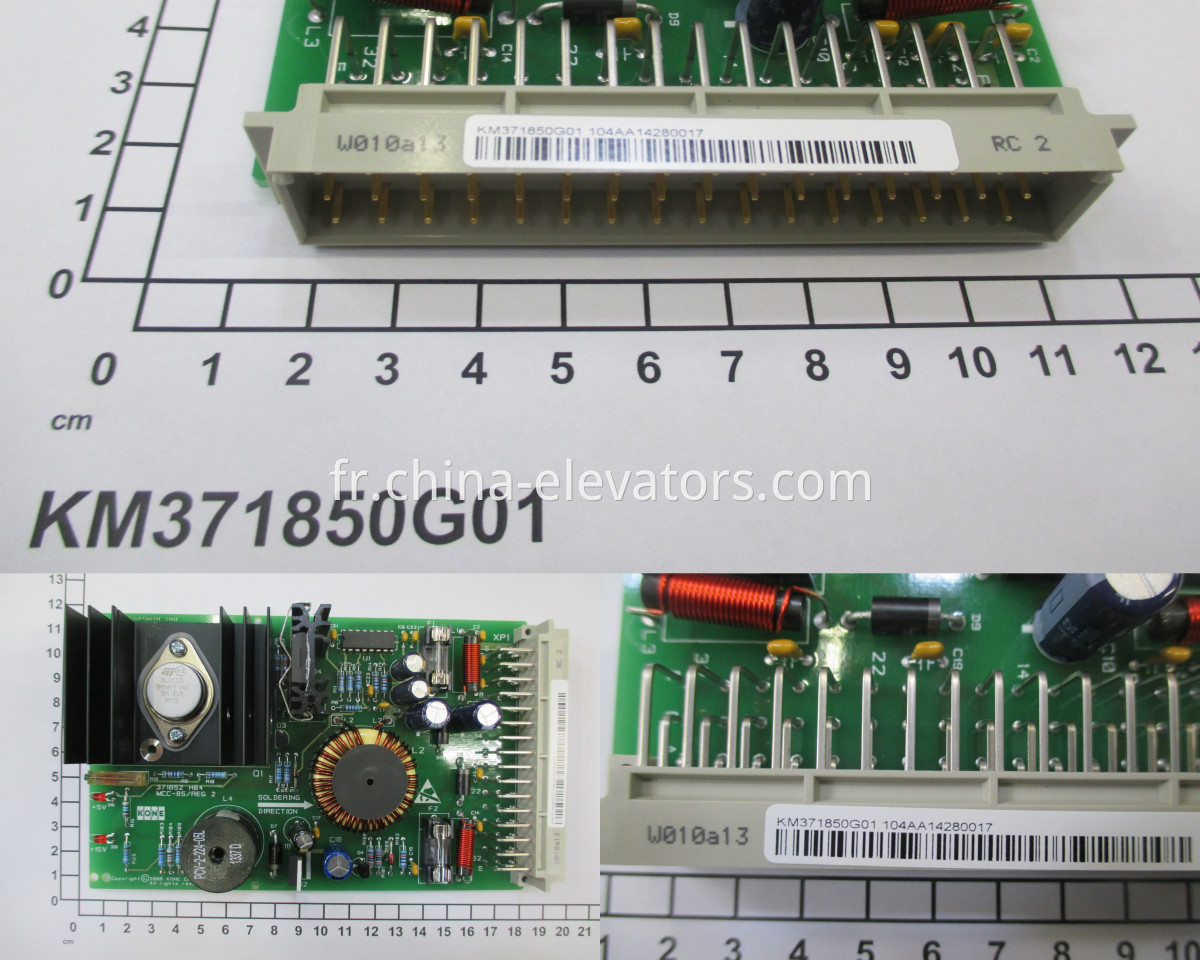 KONE Elevator Power Supply Board KM371850G01